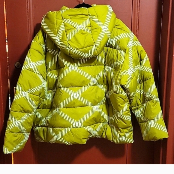 AVA & VIV GREEN DIAMOND LADIES SHORT PUFFER HOODIE JACKET SIZE 2X - Picture 3 of 13